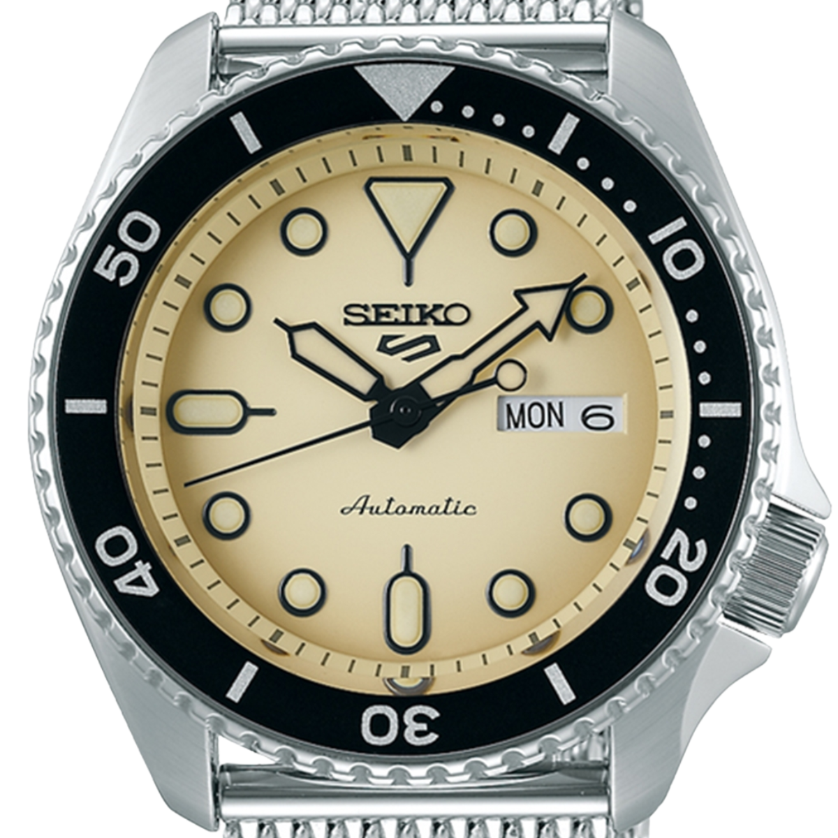 Seiko 5 Mesh Strap SRPD67K1 SRPD67 SRPD67K Automatic Sports Watch