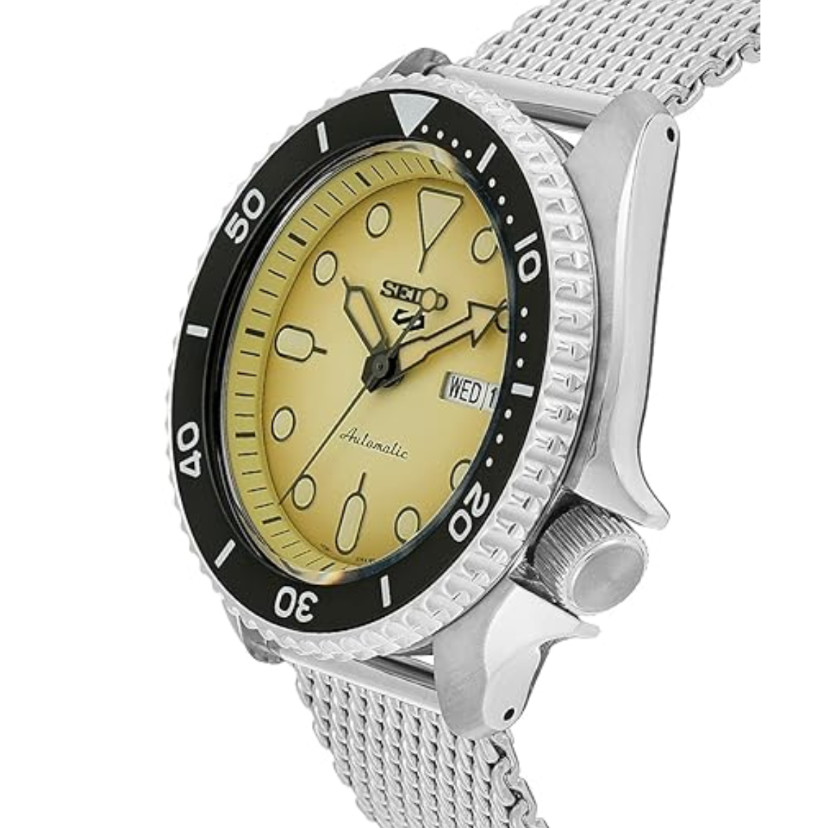 Seiko 5 Mesh Strap SRPD67K1 SRPD67 SRPD67K Automatic Sports Watch