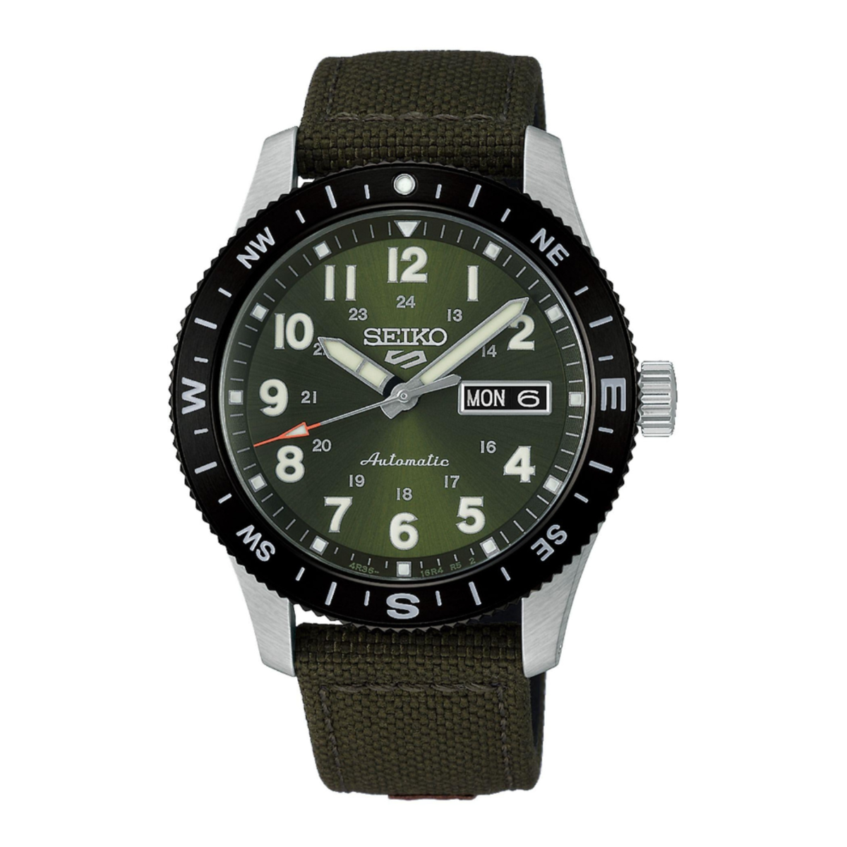 Seiko 5 Sports Green Nylon HDB008K1 Automatic Men's Watch
