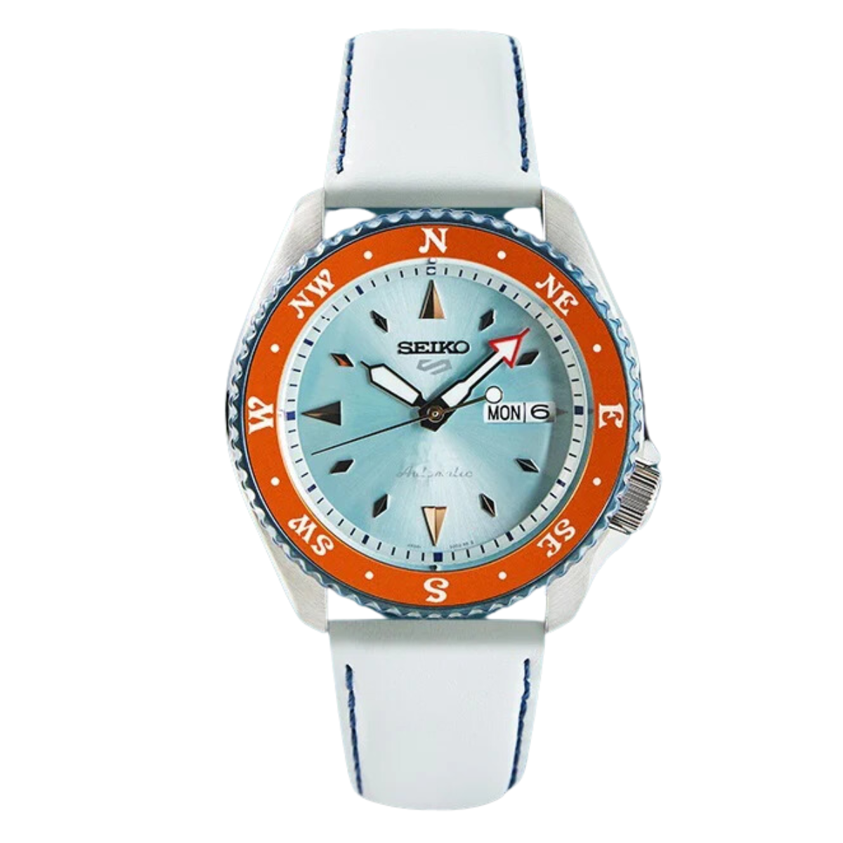 Seiko 5 Sports SRPF63K1 SRPF63 SRPF63K One-Piece NAMI Automatic Seiko 5 Sports SRPF63K1 SRPF63 SRPF63K One-Piece NAMI Automatic