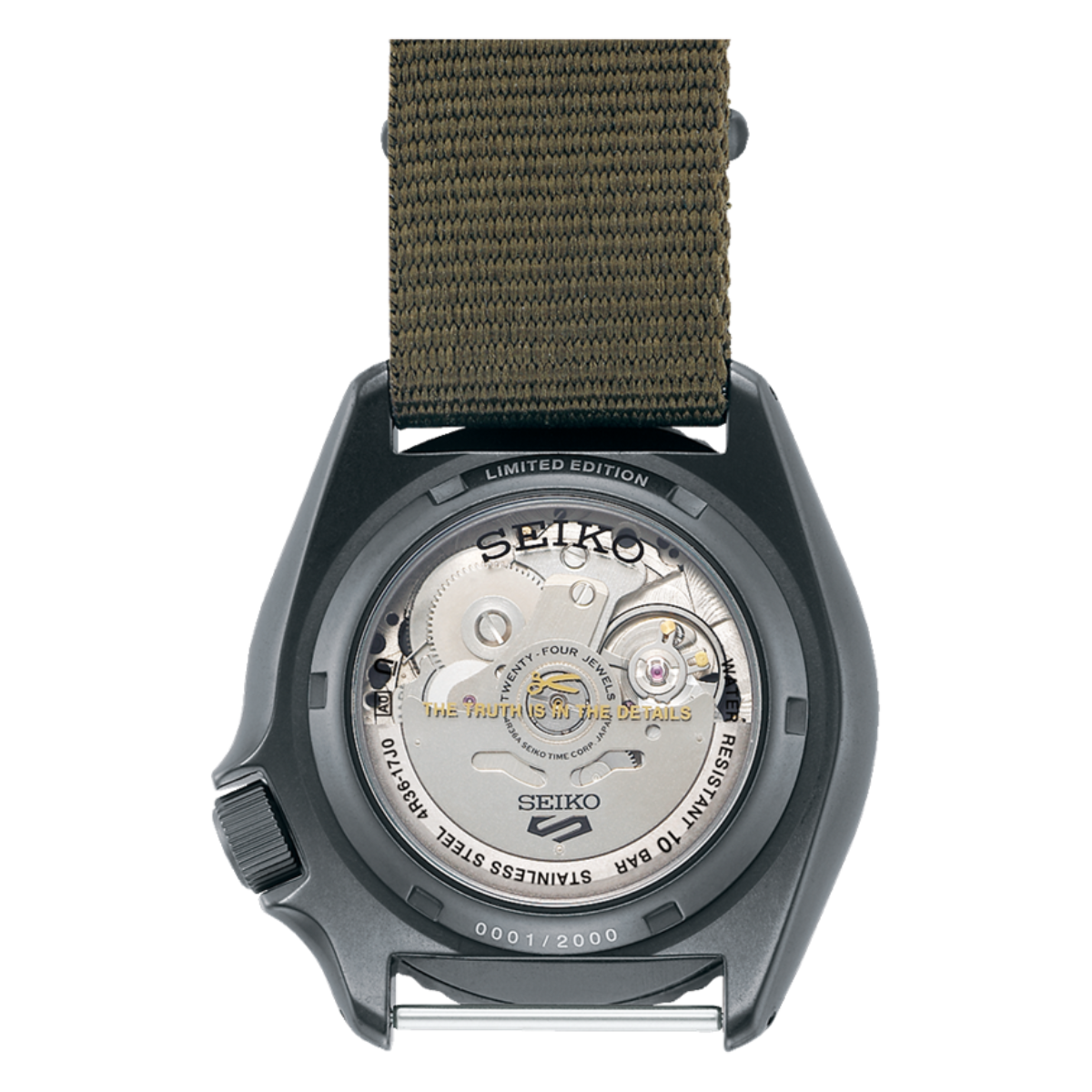 Seiko 5 Sports SRPL37K1 SRPL37 SRPL37K SKX Series Denham Limited Edition 2,000 pcs Watch
