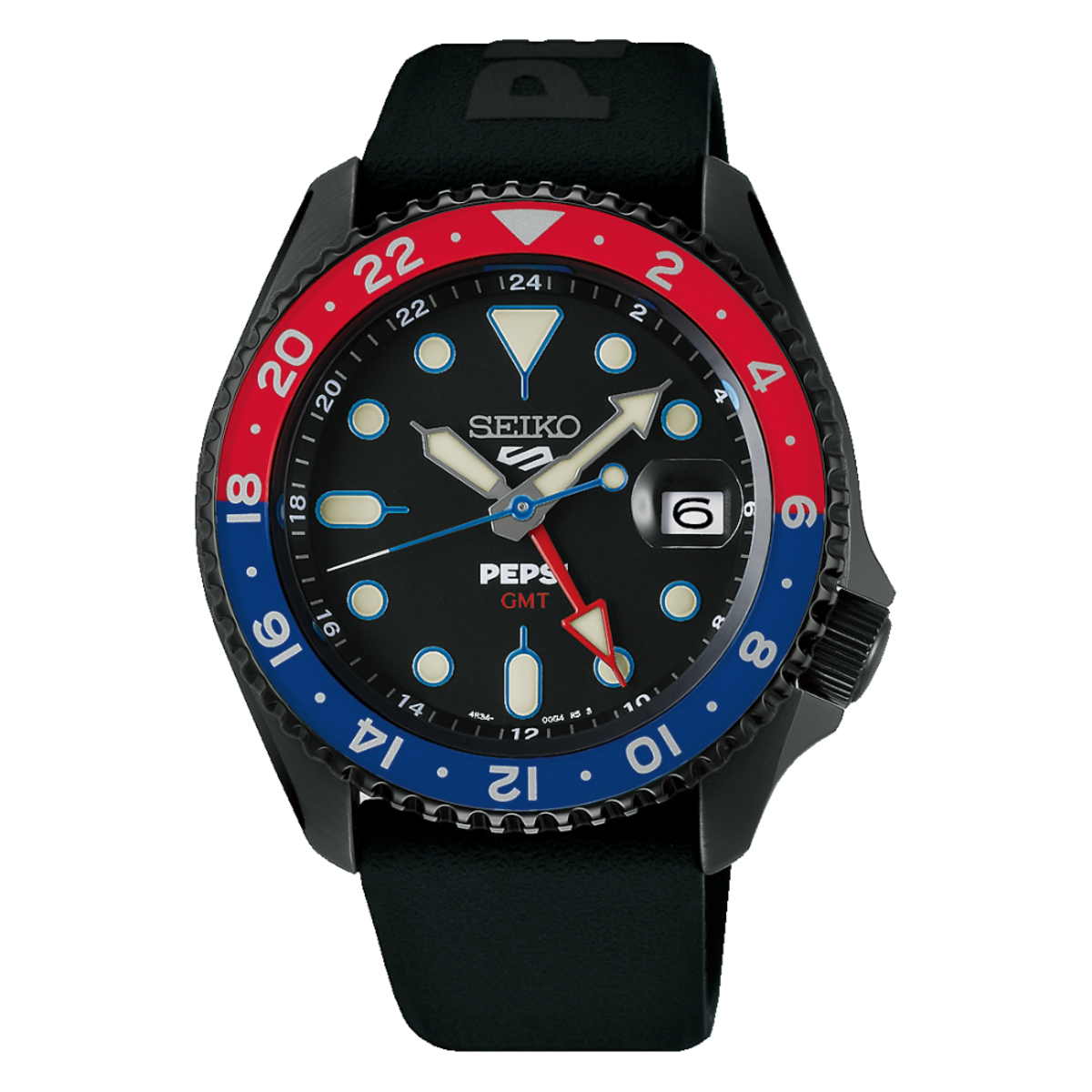 Seiko 5 Sports x Pepsi Limited Edition SSK047 | GMT Automatic Watch