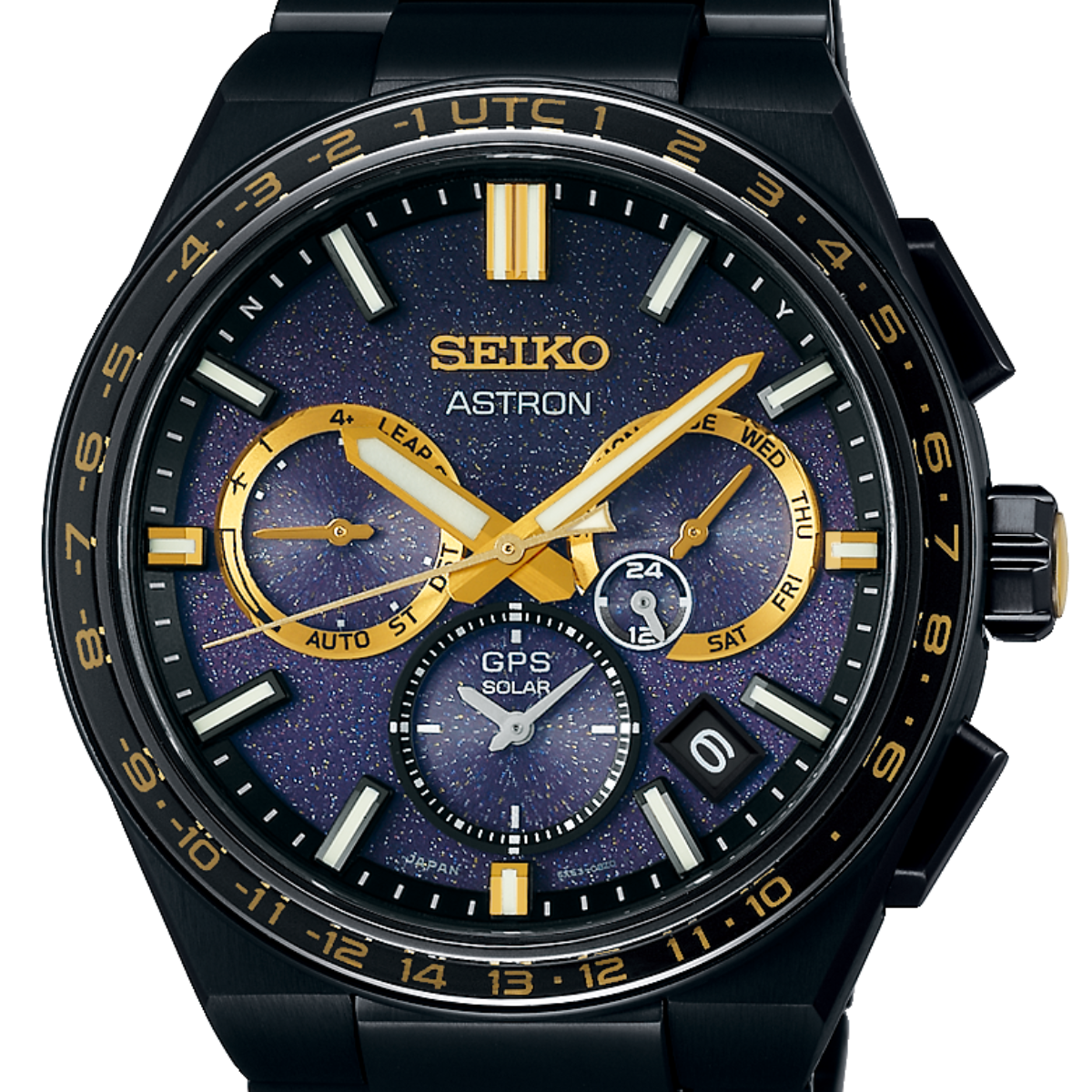 Seiko SSH145J1 Astron GPS Solar Dual Time LE Titanium: Global Precision