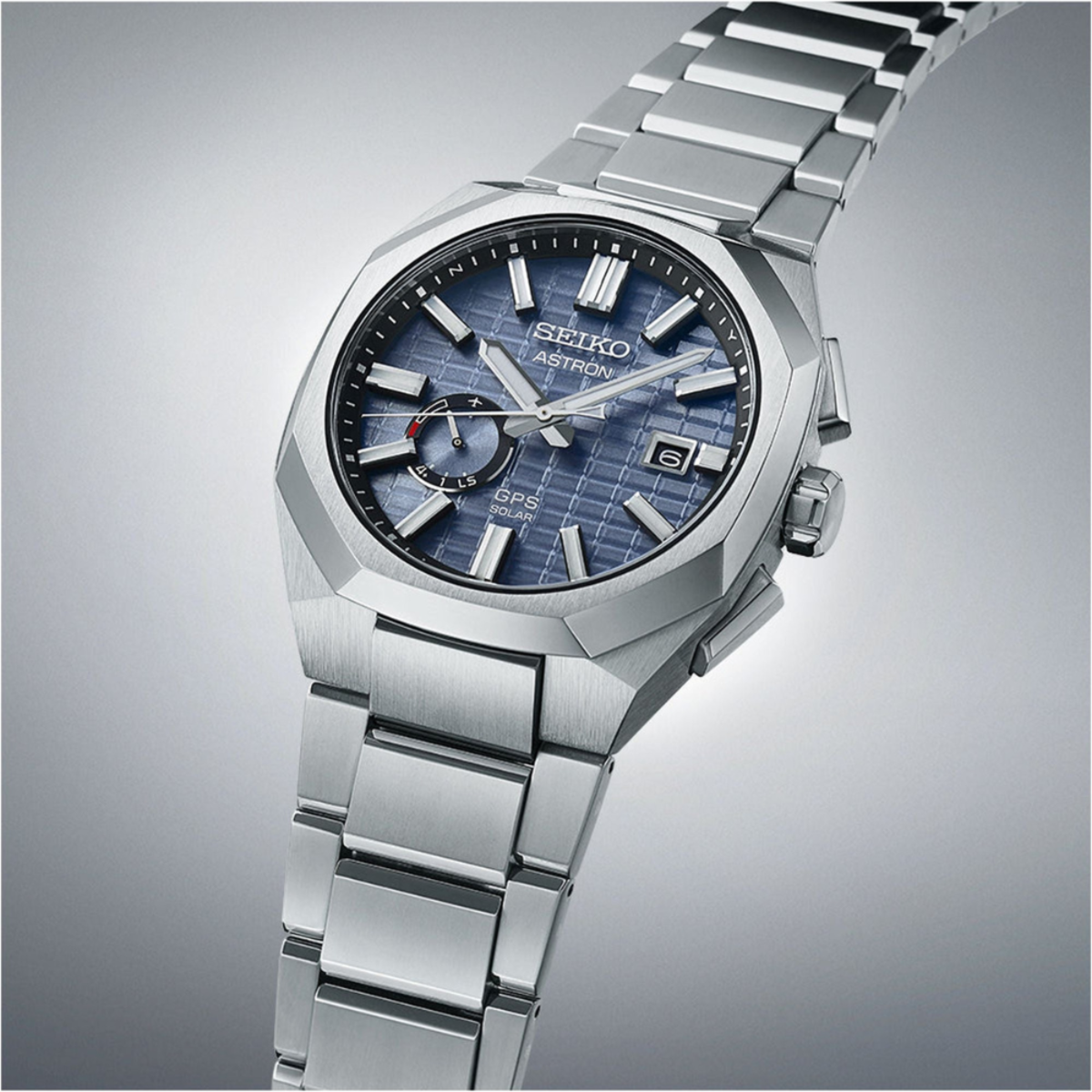Seiko Astron SSJ013J1 GPS Solar Hexagon Edition Watch