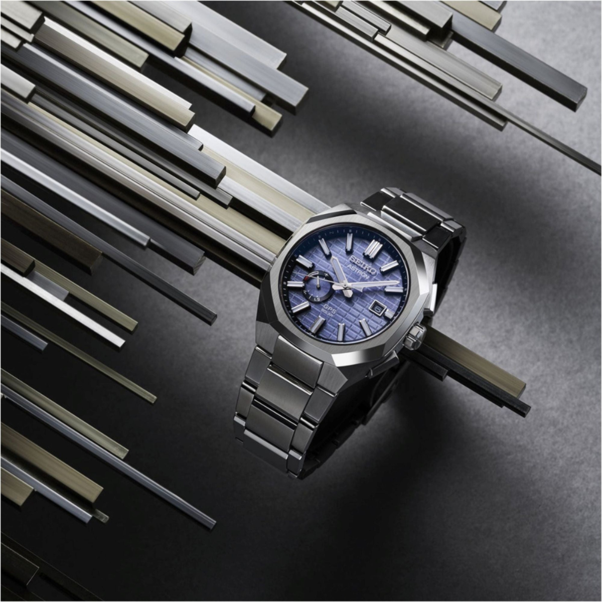 Seiko Astron SSJ013J1 GPS Solar Hexagon Edition Watch