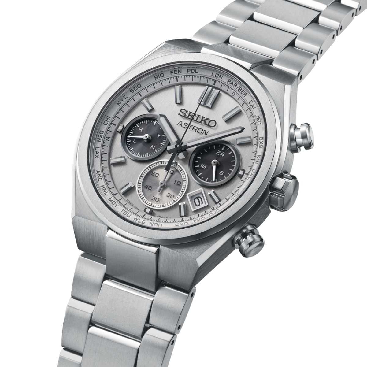 Seiko Astron Nexter Titanium Solar Chronograph SBXY095