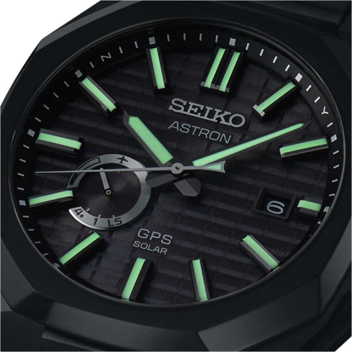 Seiko Astron | SSJ015J1 GPS Solar "New Future" Hexagon Stealth Edition