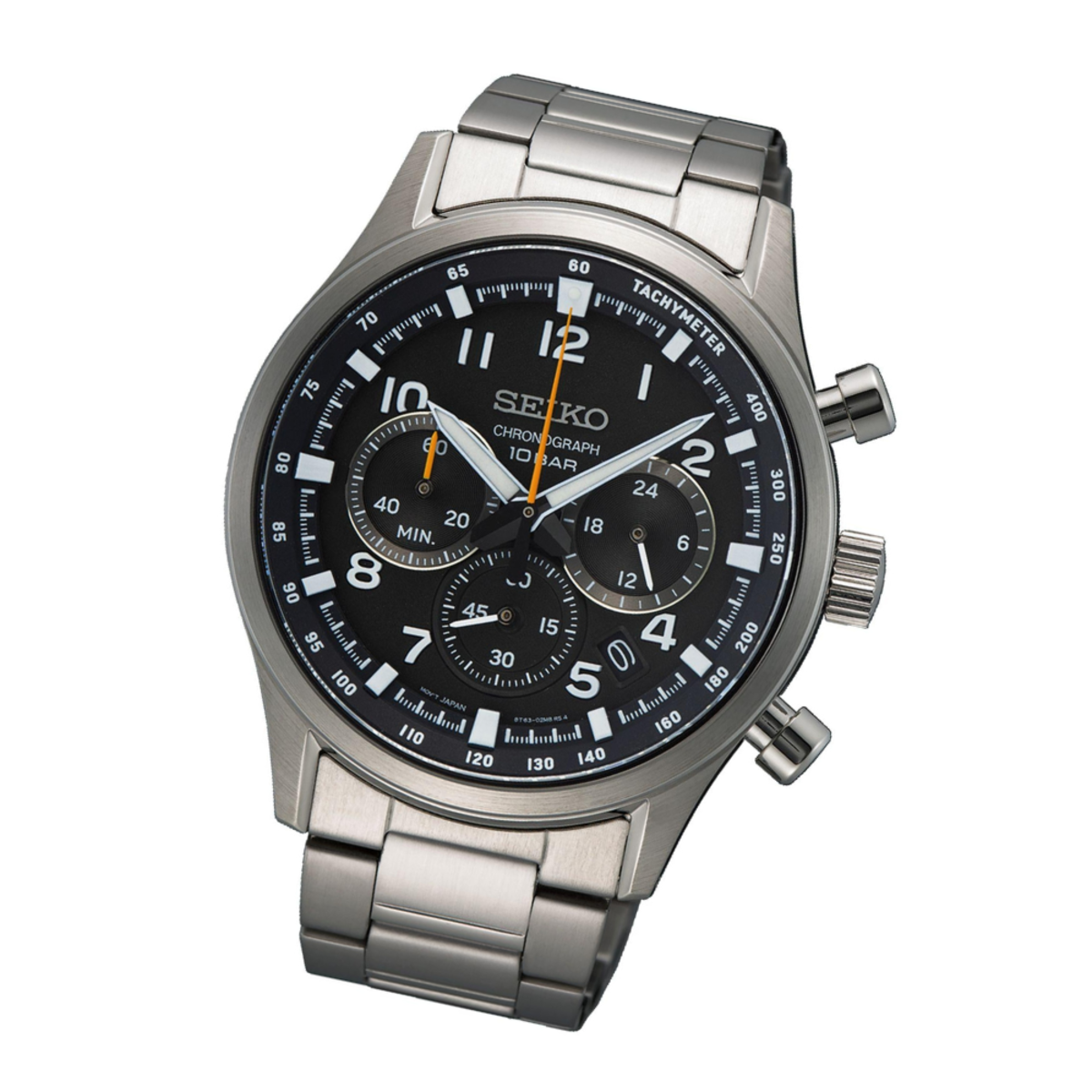 Seiko Chronograph Stainless Steel Men's Watch SSB447P1