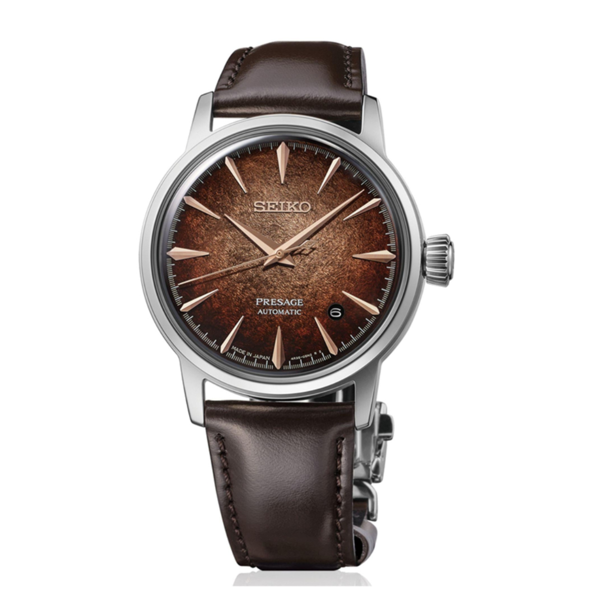 Seiko Presage Cocktail Time Whisky Mist HCB003J1 Automatic Watch