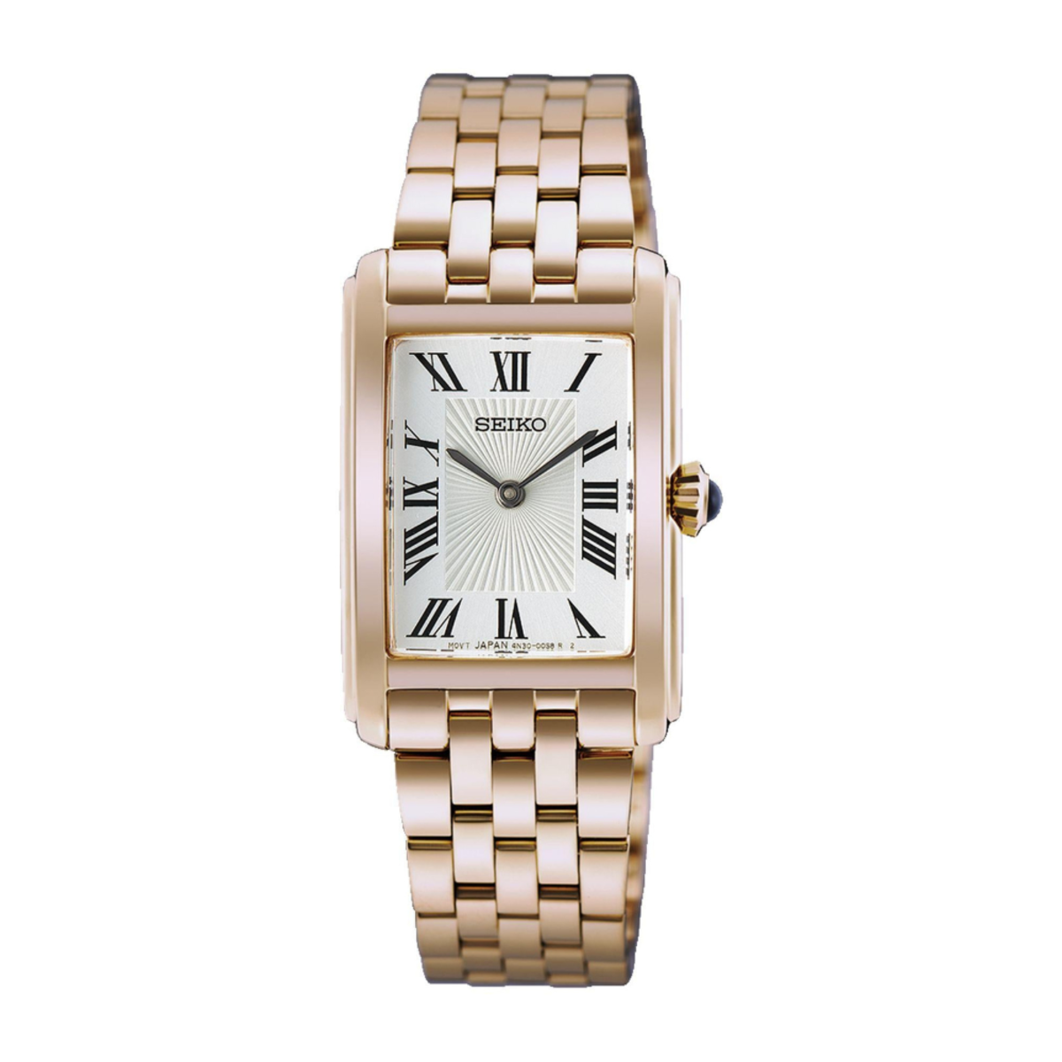 Seiko Essentials Women's Formal Rectangular Watch HGG002P1