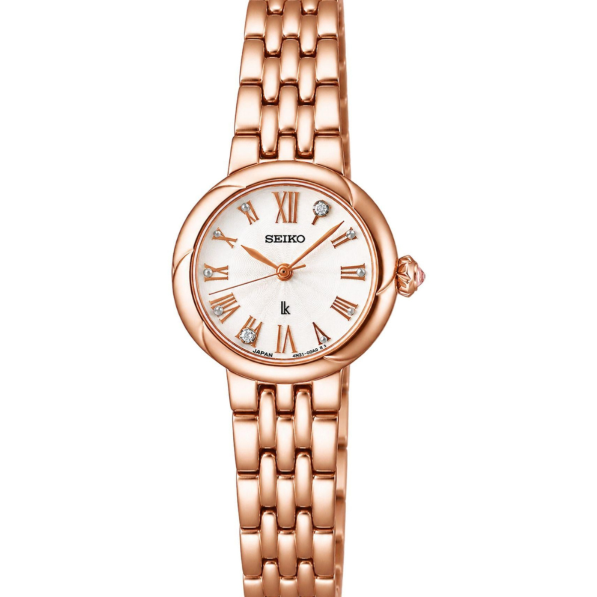 Seiko Lukia Grow Peony Blossoms Women's Quartz Watch SSWA008 SSWA008J