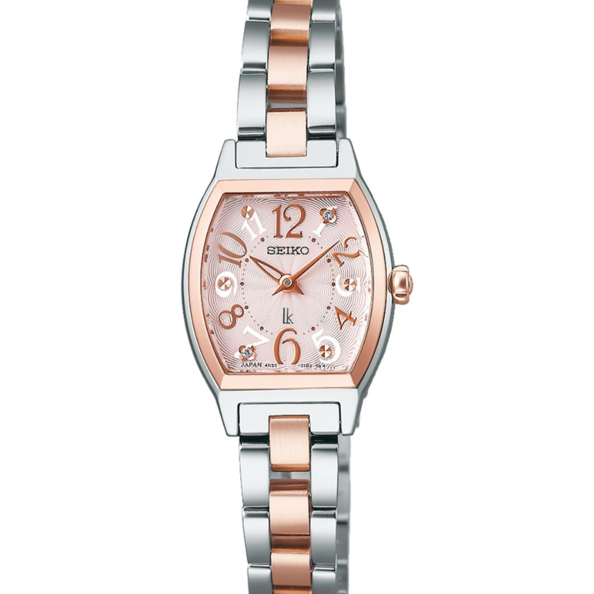 Seiko Lukia Happy Blossoms Tonneau Women's Quartz Watch SSWA012 SSWA012J