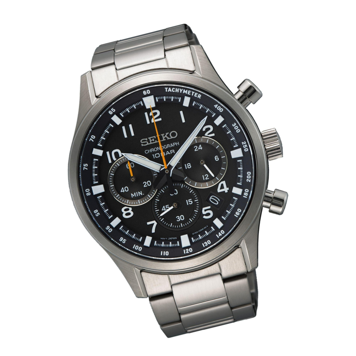 Seiko Chronograph Stainless Steel Men's Watch SSB447P1