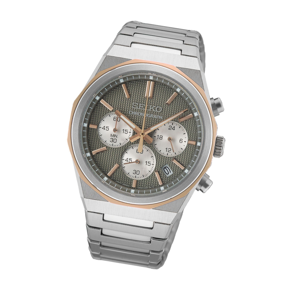 Seiko Men's Chronograph Stainless Steel Watch HGK002P1