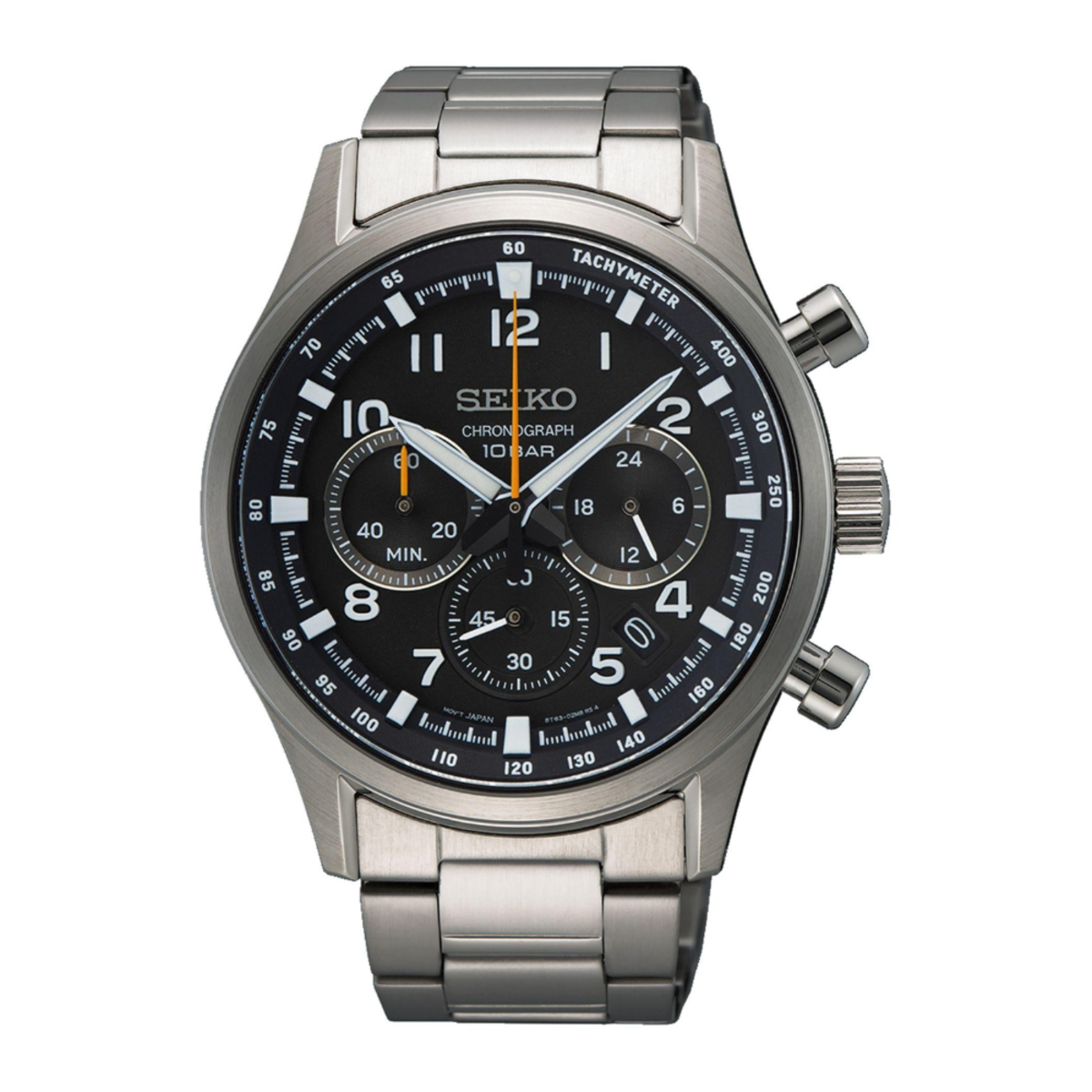 Seiko Chronograph Stainless Steel Men's Watch SSB447P1