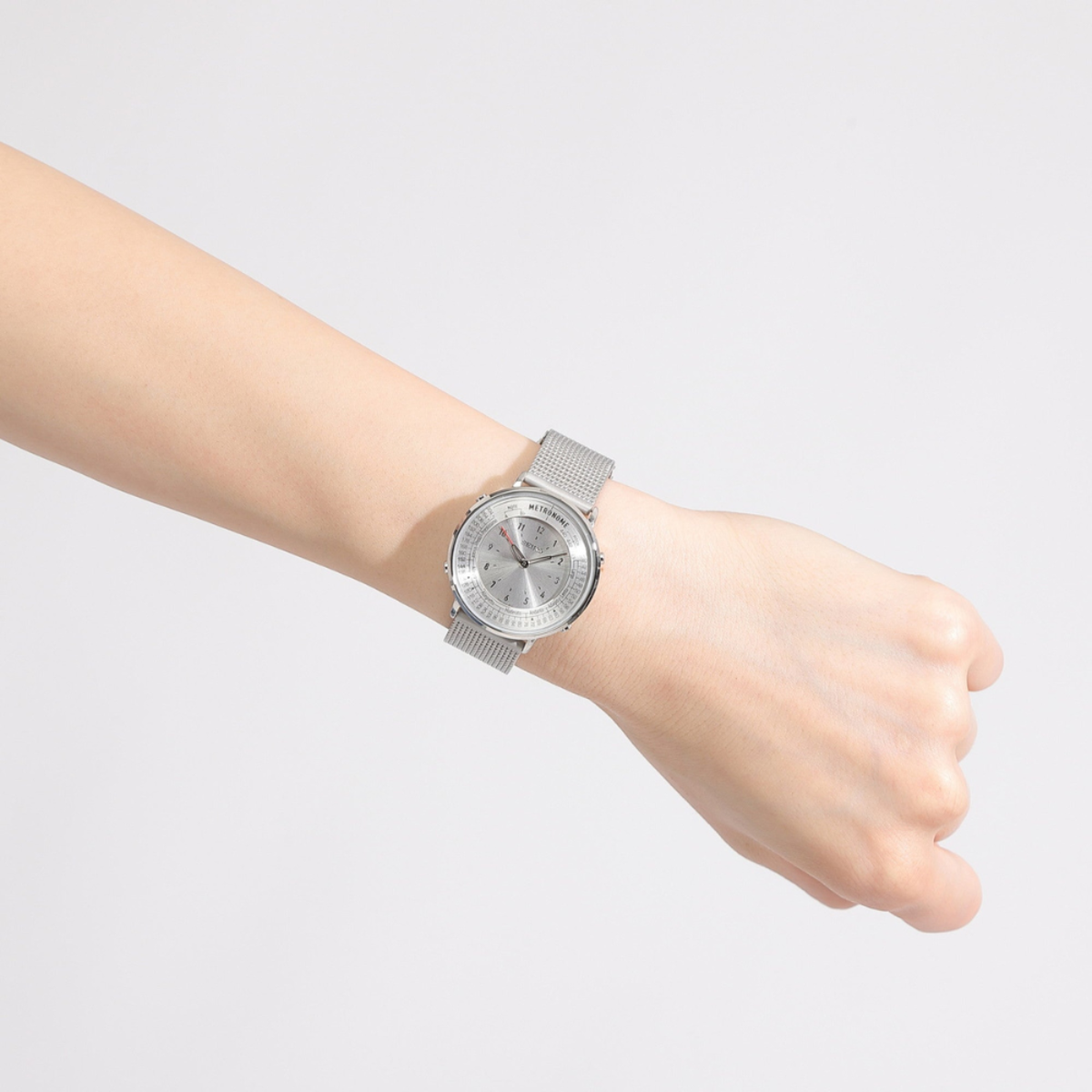 Seiko Metronome Standard Line | Silver Mesh SMW007A