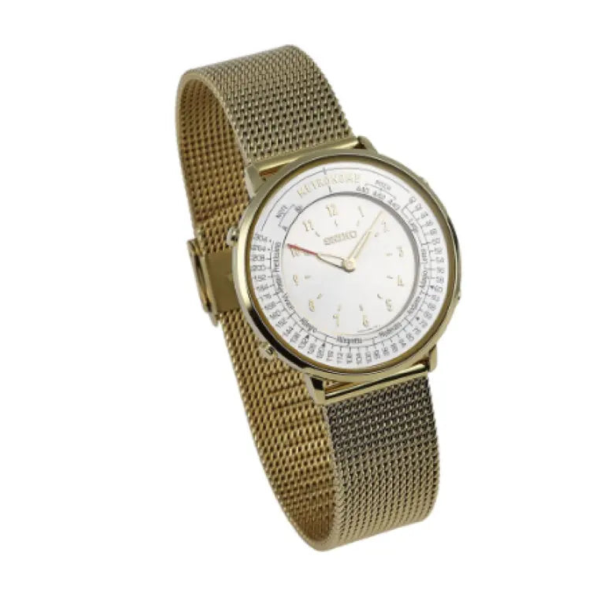 Seiko Metronome Standard Line | Gold Mesh SMW008A