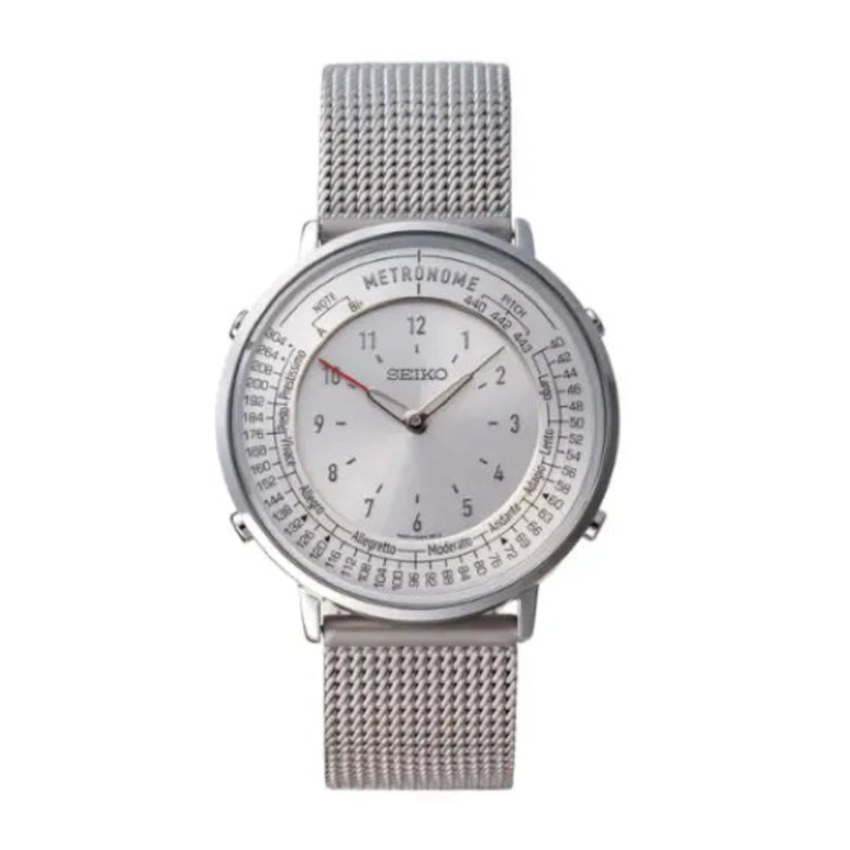 Seiko Metronome Standard Line | Silver Mesh SMW007A