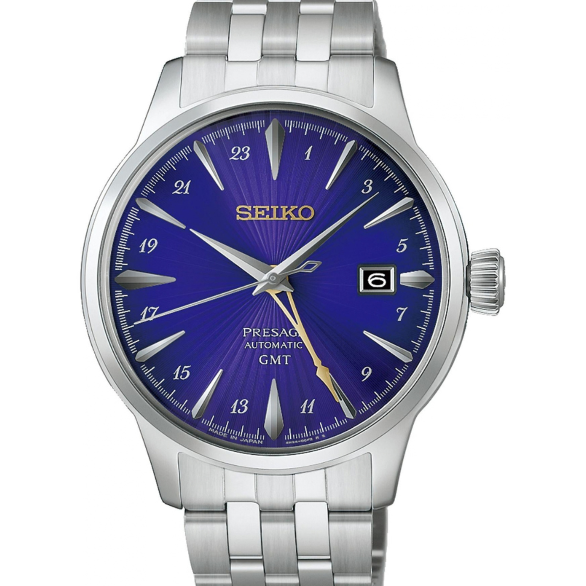 Seiko Presage GMT Cocktail Time 145th Anniversary Watch HCB006J1