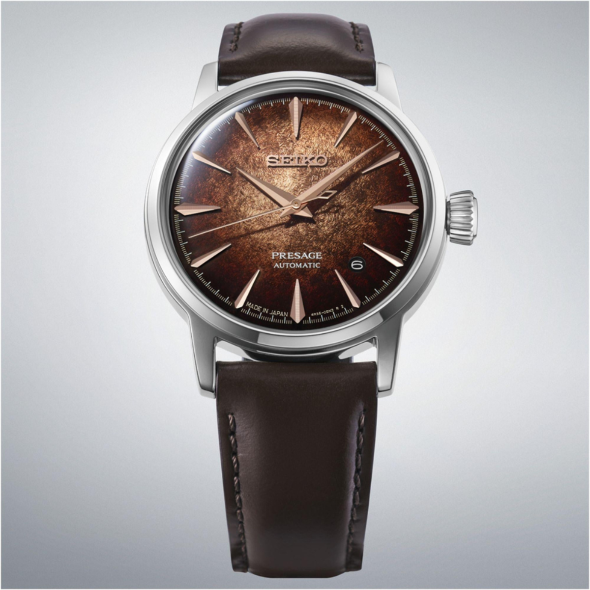 Seiko Presage Cocktail Time Whisky Mist HCB003J1 Automatic Watch