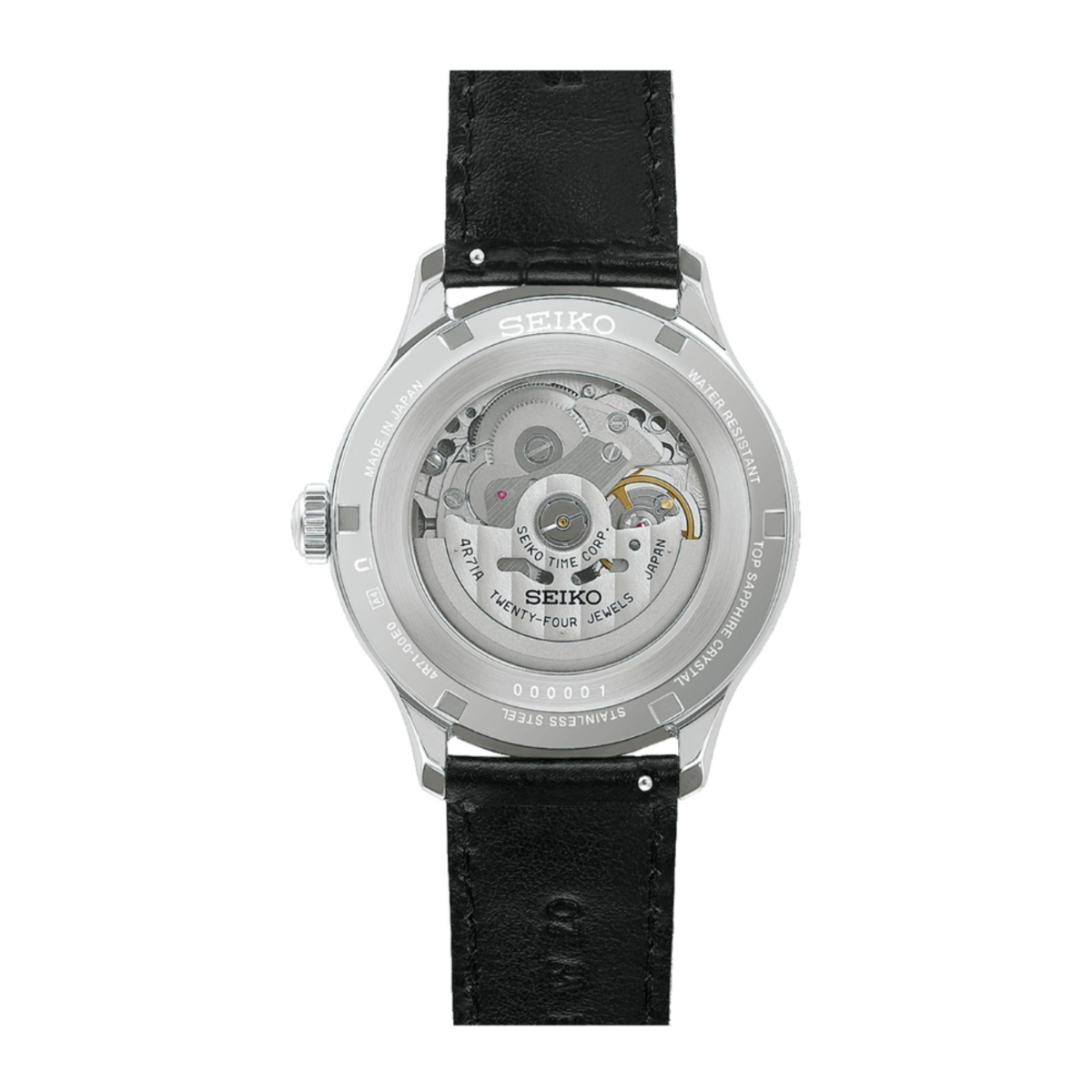 Seiko Presage Semi-Skeleton Japanese Garden Watch HCB008J1
