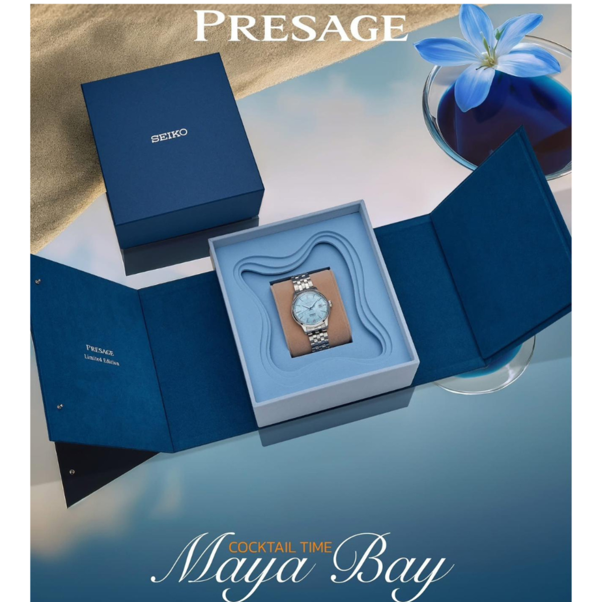Seiko Presage SRPM01 | 'Maya Bay' Limited Edition Automatic Watch