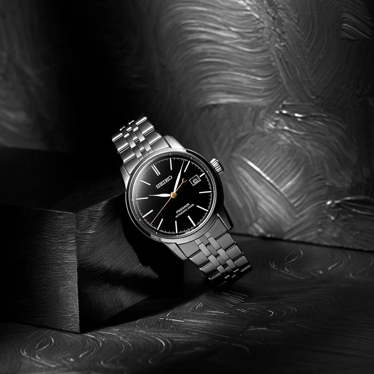 Seiko Presage SPB405J1 SPB405 SPB405J Craftsmanship Deep Black Urushi Lacquer Dial Watch