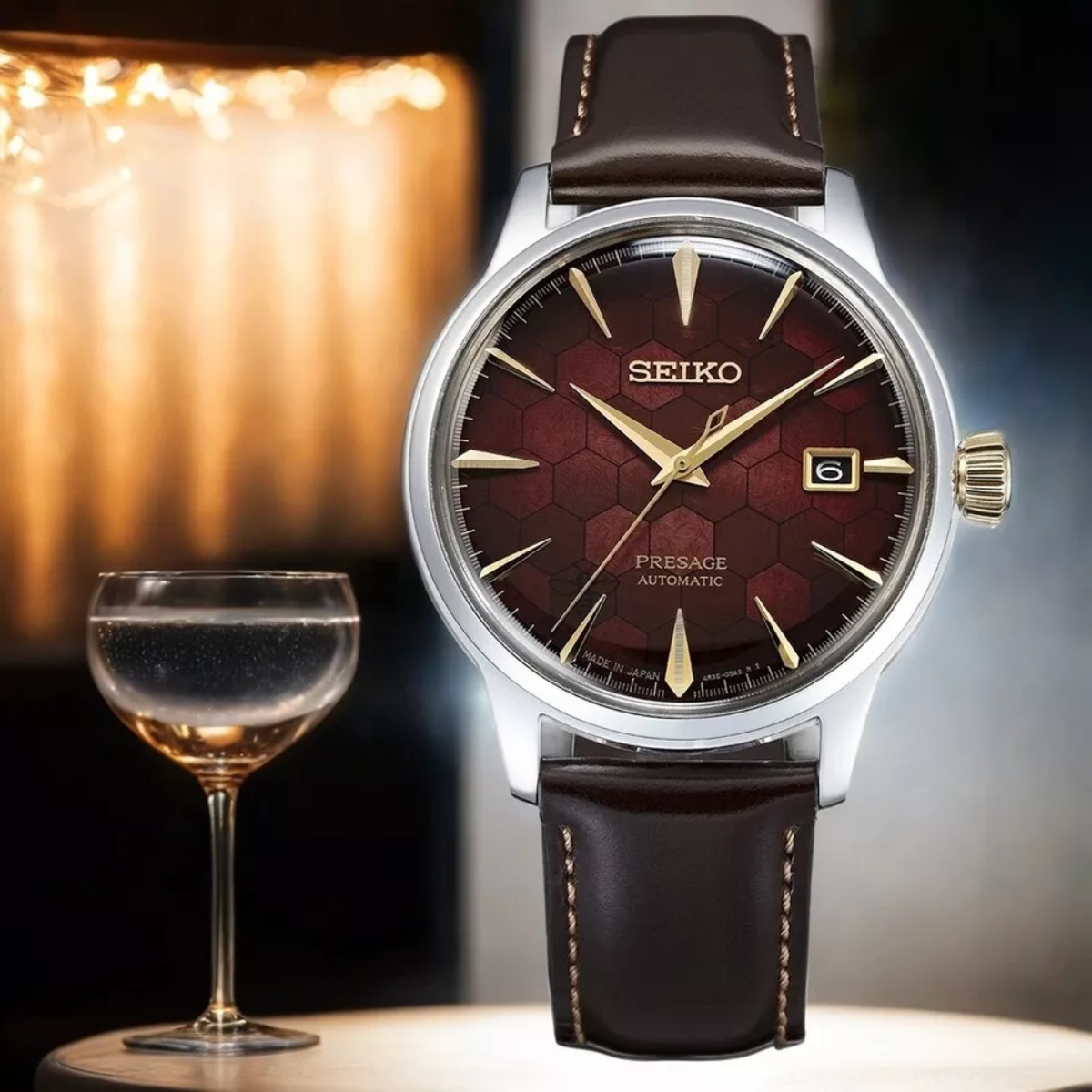 Seiko Presage SRPL21J1 SRPL21 SRPL21J Cocktail Time 70th Anniversary Seiko of Taiwan Watch