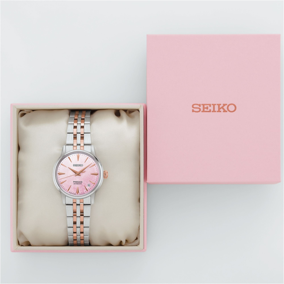 Seiko Presage x Cocktail Time "Sakura Aviation" | SRPM06J1 Limited Edition