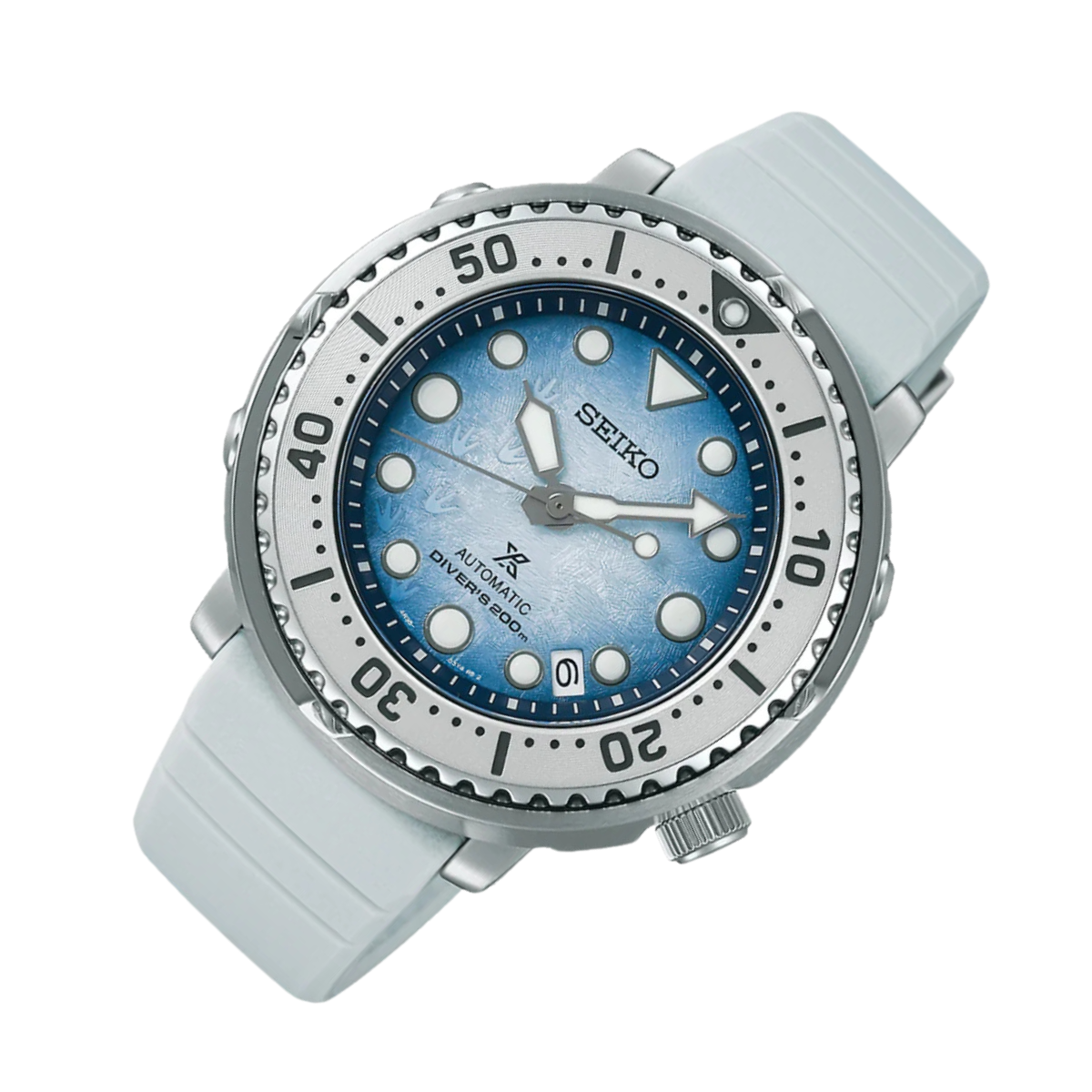 Seiko Prospex SRPG59K1 SRPG59K SRPG59 Antartica Monster Automatic Blue Dial Mens Watch