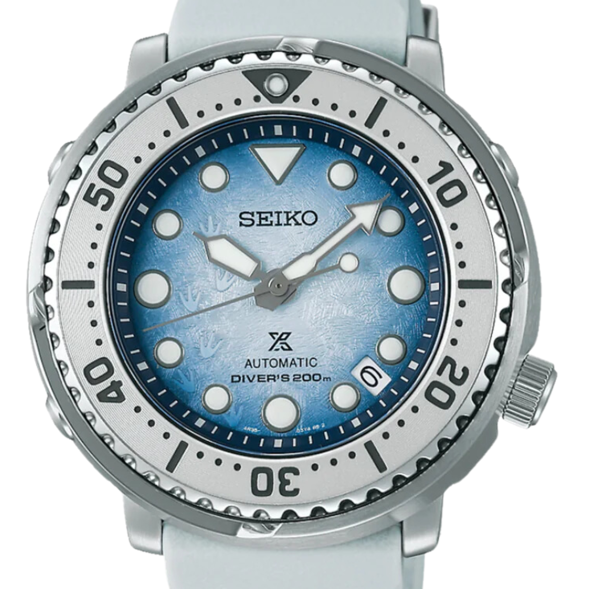 Seiko Prospex SRPG59K1 SRPG59K SRPG59 Antartica Monster Automatic Blue Dial Mens Watch