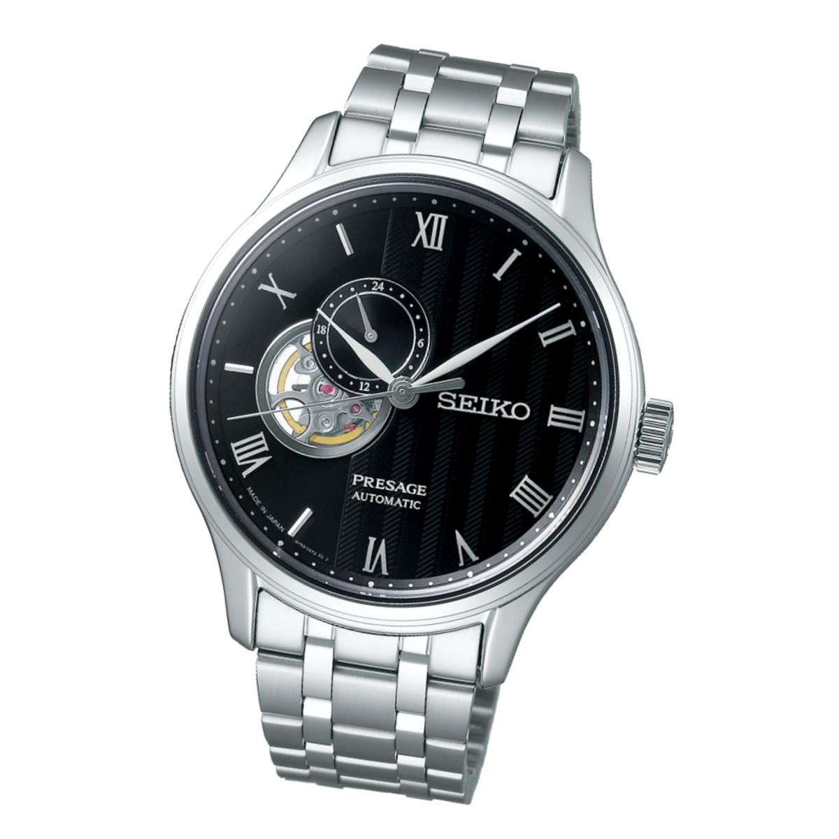 Seiko Presage Automatic Black Dial JDM Watch SARY093