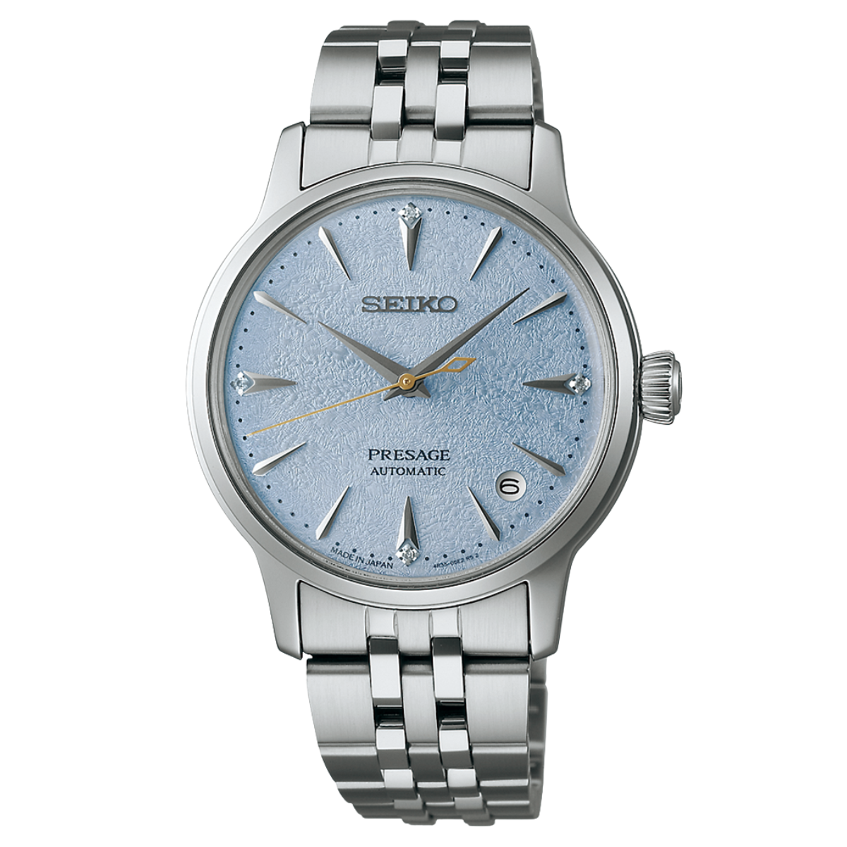Seiko SRPL61J1 Presage Cocktail Time: Frozen Skydiving Automatic Diamond