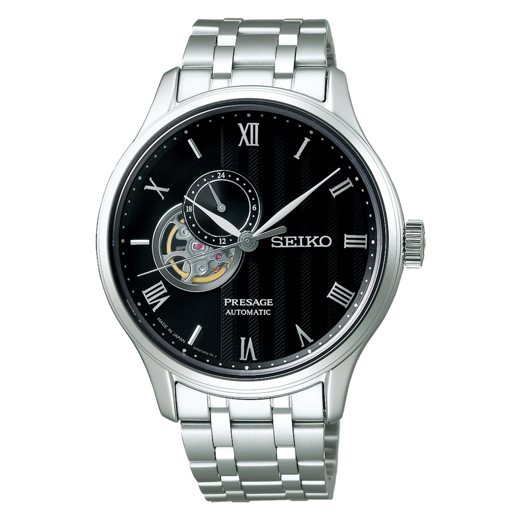 Seiko SSA377J1 Presage Japanese Garden: Elegant Automatic Black