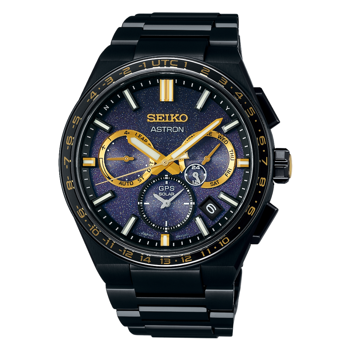 Seiko SSH145J1 Astron GPS Solar Dual Time LE Titanium: Global Precision