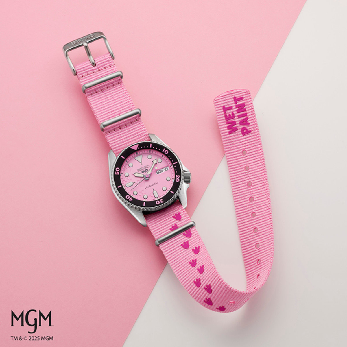 Seiko 5 Sports SRPM07 | Pink Panther Limited Edition Automatic Watch