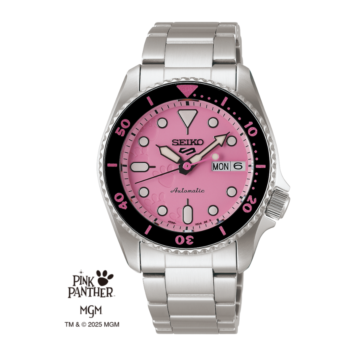 Seiko 5 Sports SRPM07 | Pink Panther Limited Edition Automatic Watch