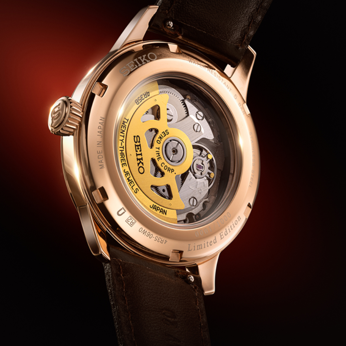Seiko Presage Cocktail Time SRPL96J 'The Conte' Limited Edition Watch