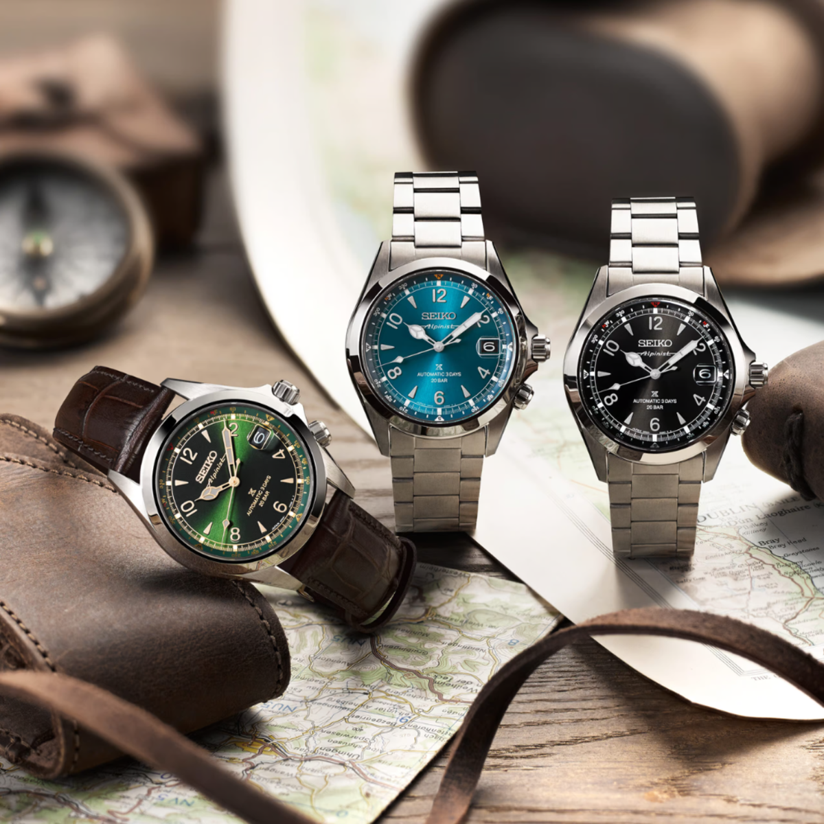 Seiko Prospex Alpinist SPB505J1 'Summit Black' Automatic Watch