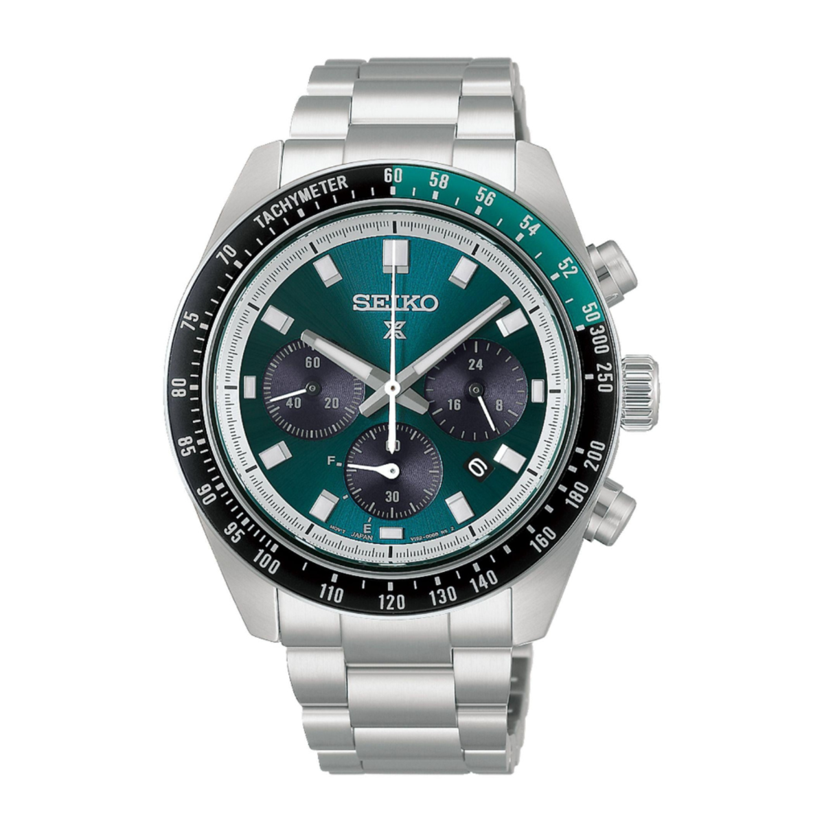 Seiko Prospex Speedtimer Solar Chronograph Green Dial Watch HBJ003P1
