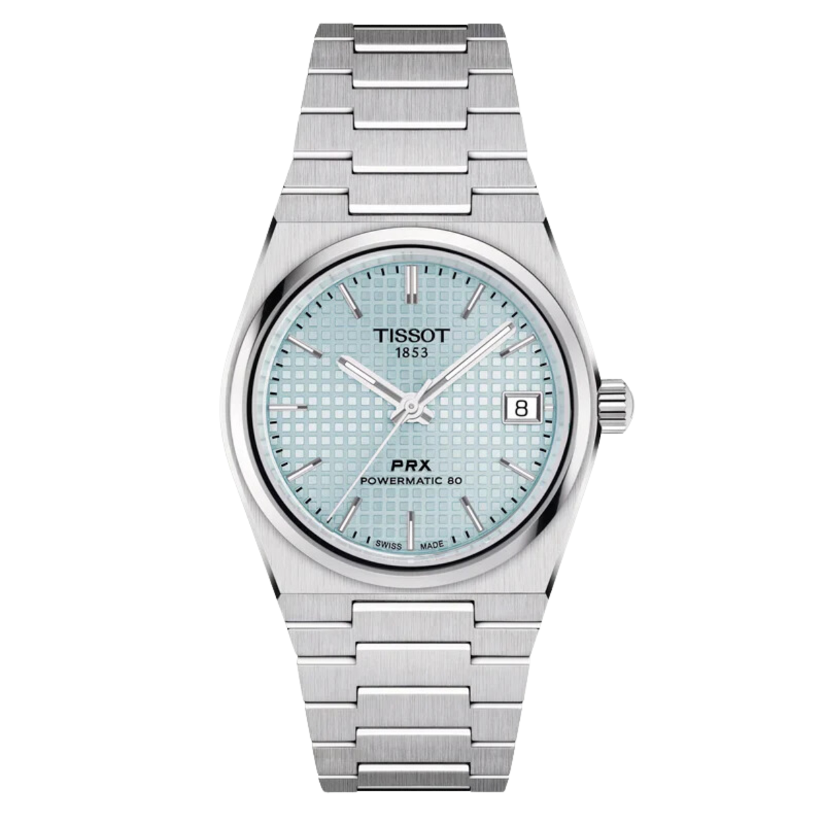 Tissot PRX Automatic T1372071135100 T137.207.11.351.00 Ice Blue Dial Unisex Watch