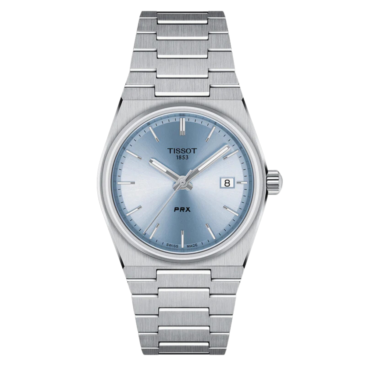 Tissot 1853 PRX T1372101135100 T137.210.11.351.00 Quartz Light Blue Dial Watch
