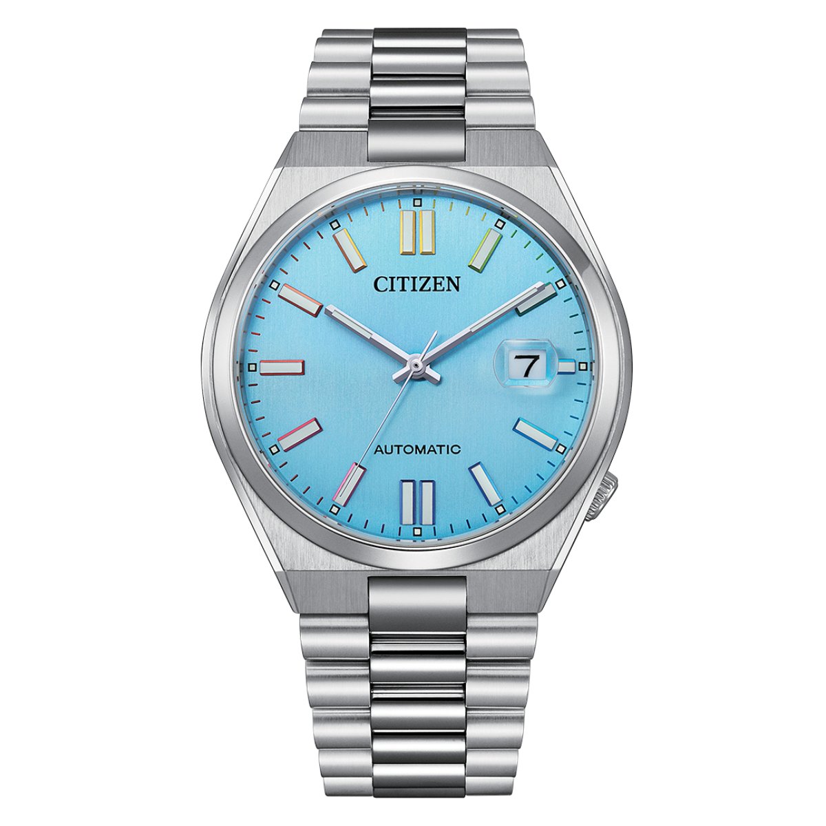 Citizen NJ0151-53L Tsuyosa Mechanical Light Blue Dial Stainless Steel Watch -Citizen