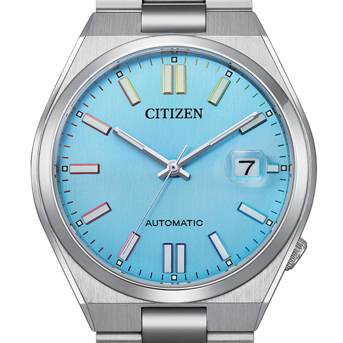 Citizen NJ0151-53L Tsuyosa Mechanical Light Blue Dial Stainless Steel Watch -Citizen