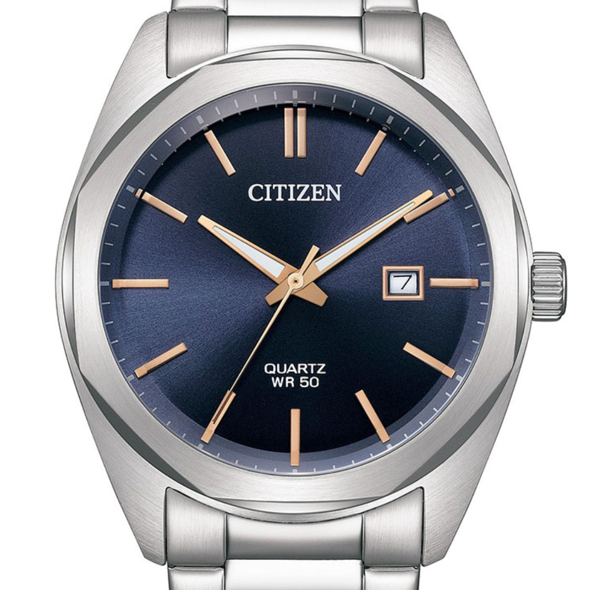 Citizen Quartz BI5110-54H BI5110 Black-Gray Dial Analog Dress Gents Watch -Citizen