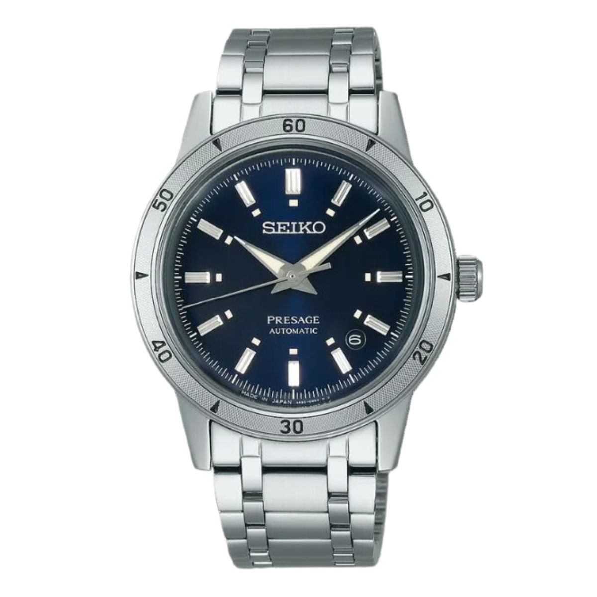 Seiko SRPL07 SRPL07K1 SRPL07K Presage Blue Dial Mechanical Gents Watch
