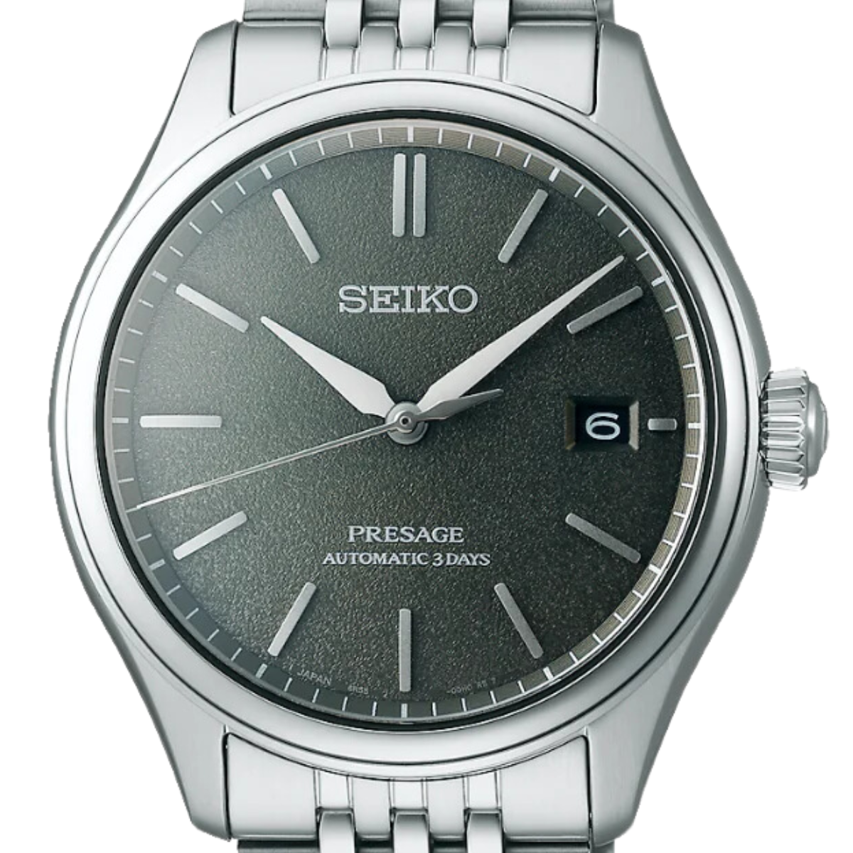 Seiko Presage Classic 'SENSAICHA' SPB465 SPB465J1 SPB465J Automatic Grey Green Dial Watch
