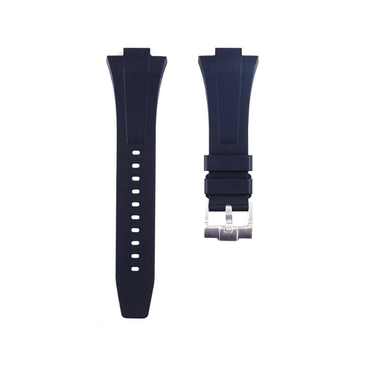 Premium Silicone Strap for Tissot PRX 35mm and 40mm - Quick Release - Black -StrapSeeker