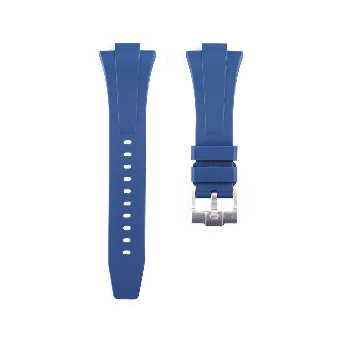 Premium Silicone Strap for Tissot PRX 35mm and 40mm - Quick Release - Blue -StrapSeeker