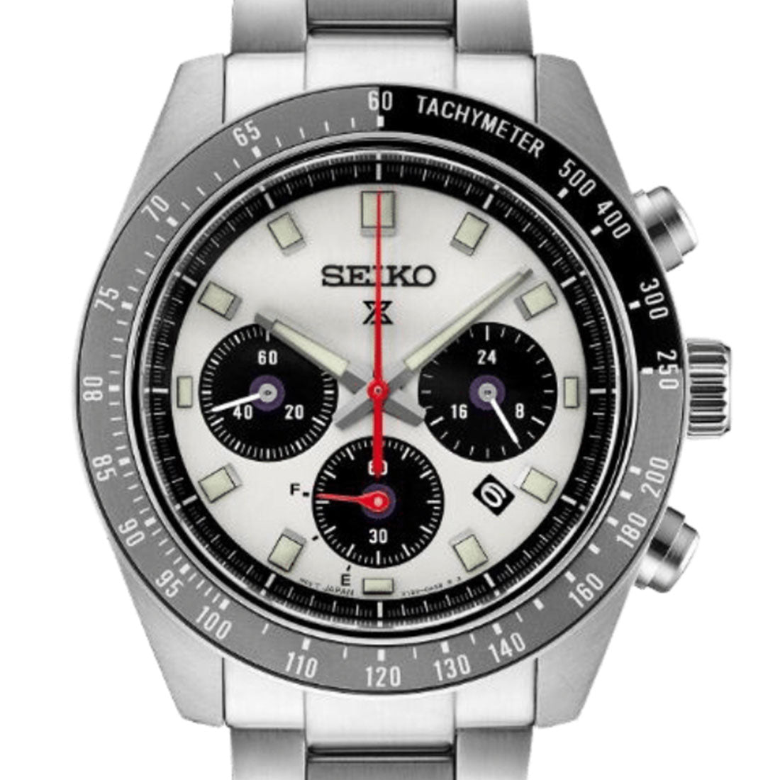 Seiko Prospex Speedtimer SSC911 SSC911P1 SSC911P Silver Dial Solar Chronograph Watch